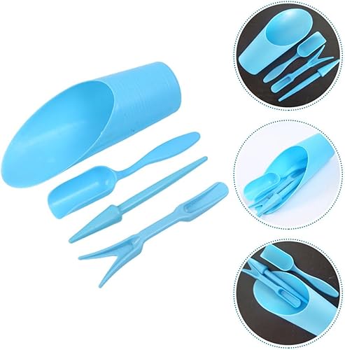 Miniatura 4 de Succulent Planting Tools Kit PP Garden Hand Tool Set for Indoor Transplanting Digging Soil Loosening Succulent Care Accessories Blue