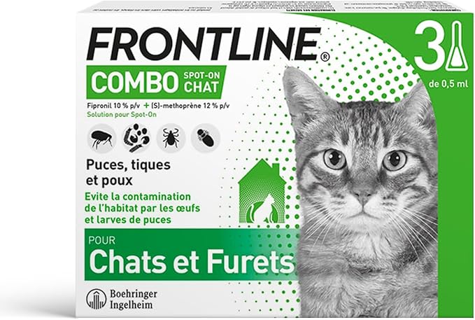 FRONTLINE Combo Spot-on Chat 3 pipettes