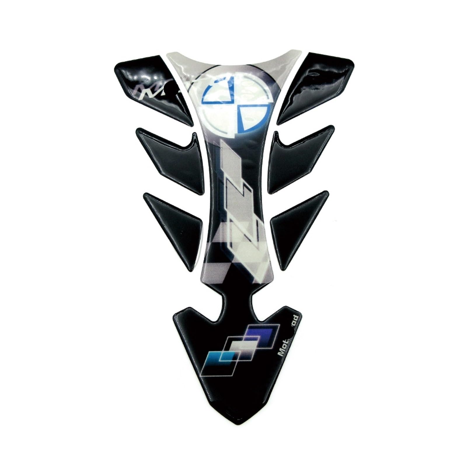 Motorcycle Tank Pad Fish Bone Decals 3D Protector Sticker for BM&W S1000XR S1000R S1000RR R1200GS F800GS F850GS R1250GS Adventure Gas Stickers Decals