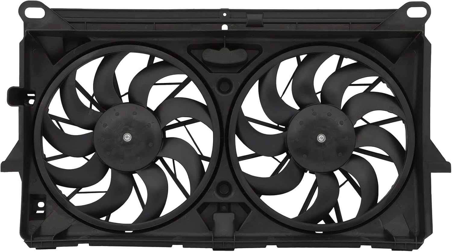 SCITOO GM3115212/‎622230 Radiator Dual Cooling Fan Compatible for 2005-2006 for Cadillac for Escalade 2005-2006 for Cadillac for Escalade ESV 2005-2006 for Cadillac for Escalade EXT