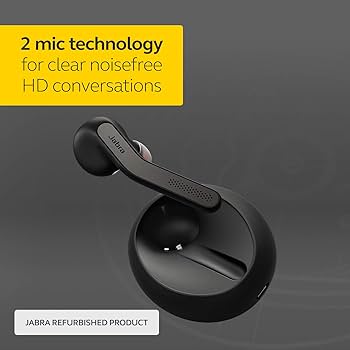 Amazon.com: Jabra Talk 55 Bluetooth Mono Headset (Renewed Amazon.com: Jabra Talk 55 Bluetooth Mono Headset (Renewed