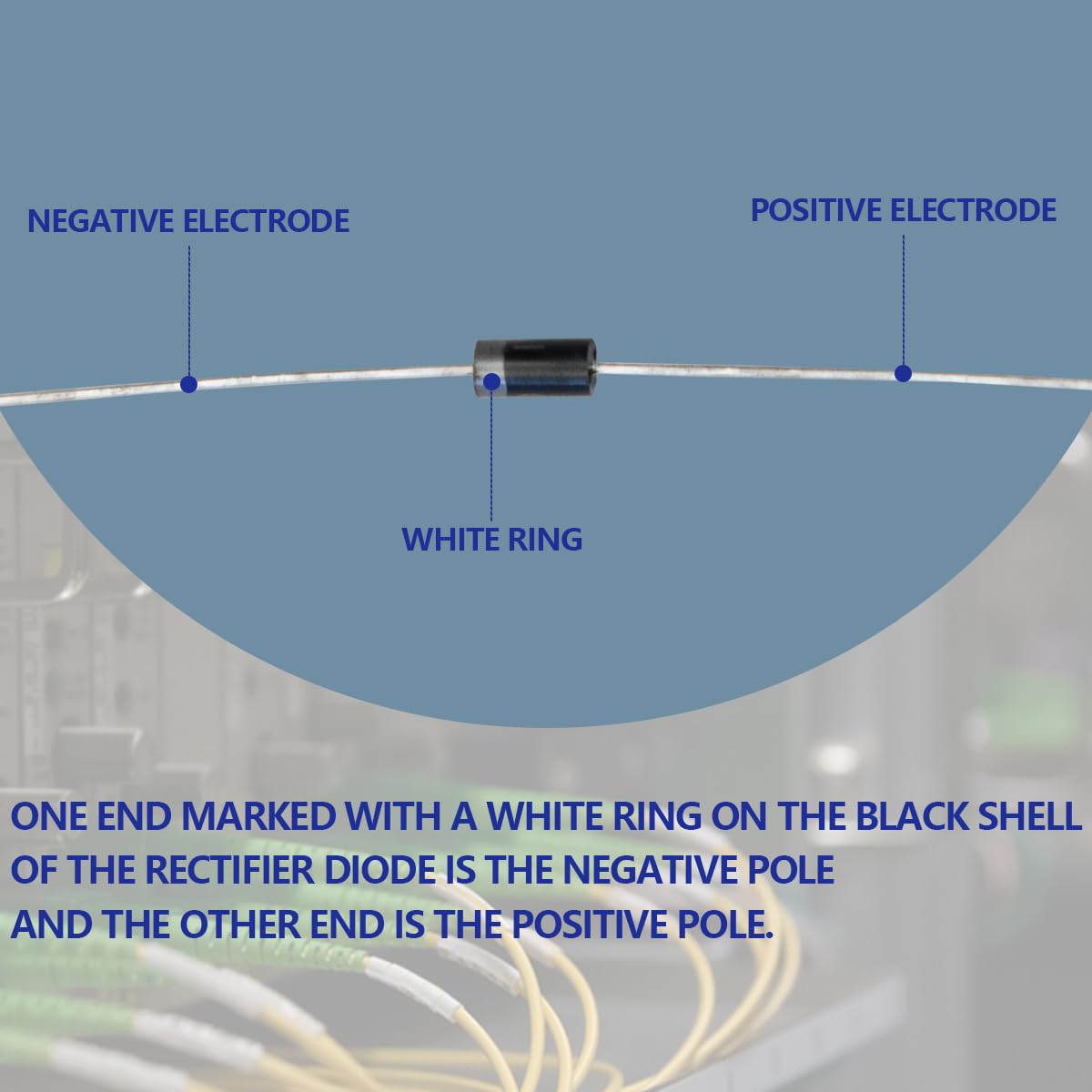 1N4007 Raddrizzatore Diodi Silicone 1A 1000V 100Pcs