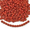 HZONGBO Smiley gezicht kralen 100 stks multicolor acryl smiley gezicht kralen for Diy Armband sieraden maken accessoires plastic platte ronde cartoon lachende kralen (Color : 3)