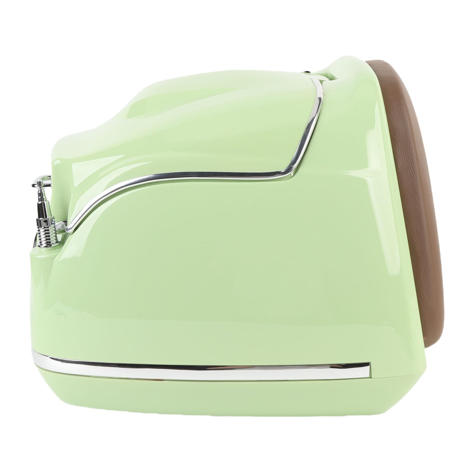 Dioche Coffre de L Top Case tanche Ajustement Universel avec Plaque de Base de Verrouillage Cl pour Casque Vert