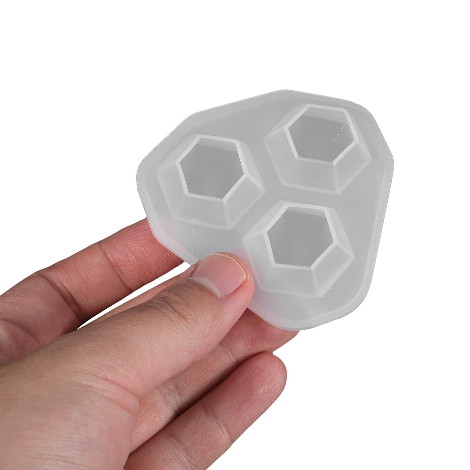 20pezzi Stampo in Resina Siliconica Forma Diamante Per Creazione Gioielli Decorazioni e Per Casa Stampo Epossidico Per Ciondoli e Arte Fai Da Te