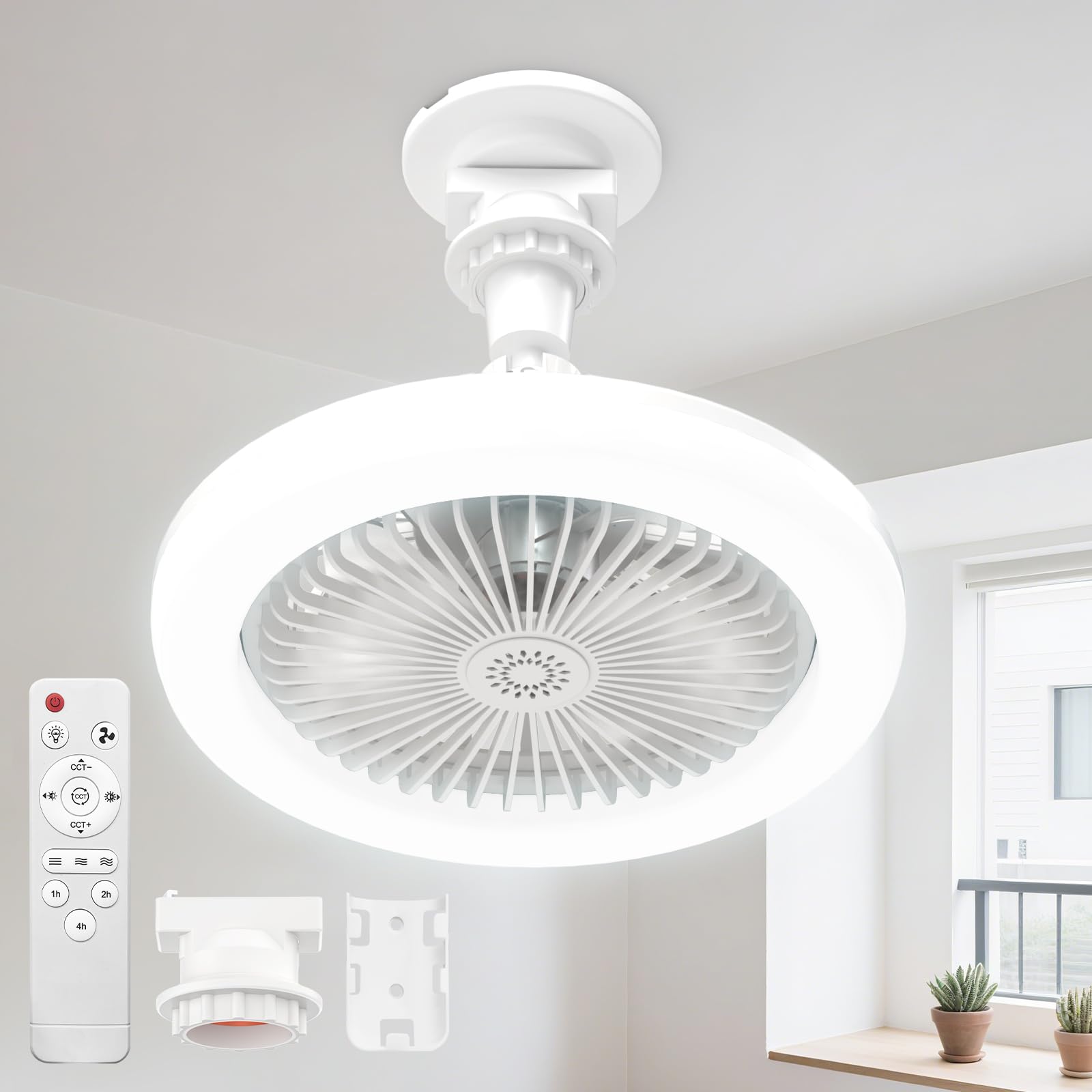 Amazon.co.jp : 【正逆回転・手動で角度調節】ATOPSUN シーリング