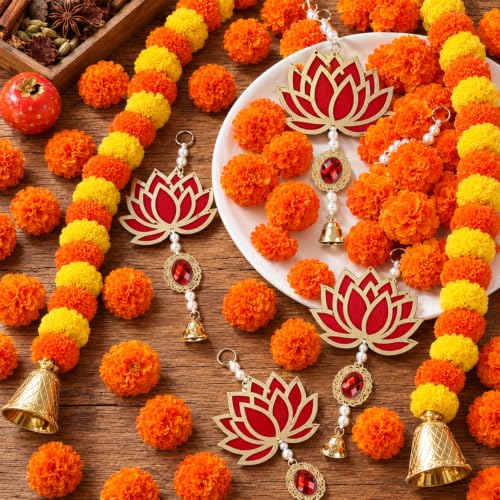 Amazon – amiatalo 28-Piece Diwali Lotus Hanging Decor Set - image 2