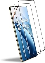 HidWee Compatibile con Realme 12 Pro/12 Pro Plus/12 Pro+ 5G Vetro Temperato 2 Pezzi, [3D Copertura Completaper] Senza Bolle HD Anti Graffio 9H Durezza Pellicola Protettiva