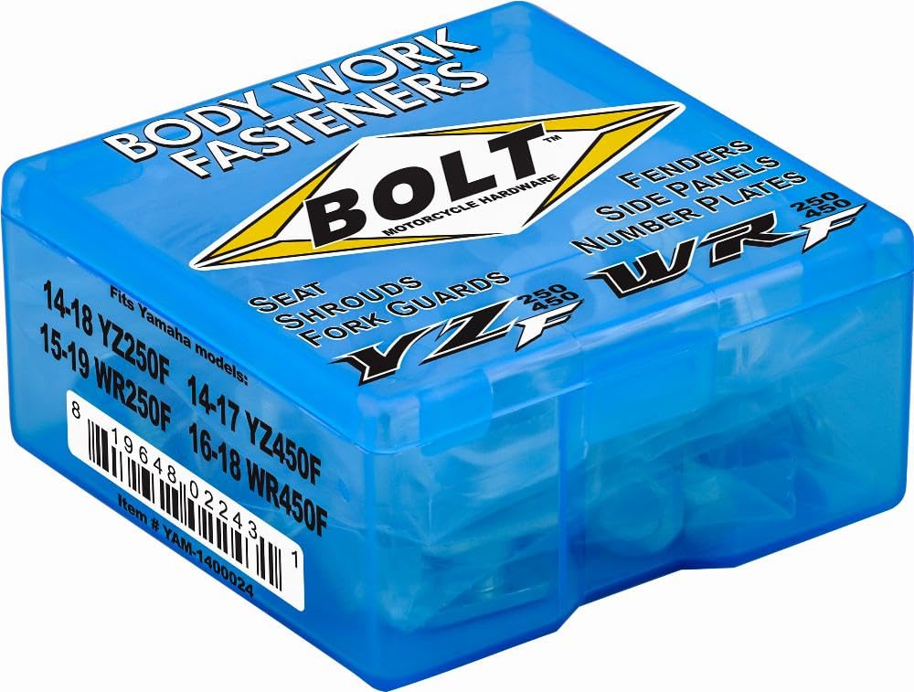 Bolt MC Hardware YAM-1400024 Yamaha Body Work Fastener Kit, standard