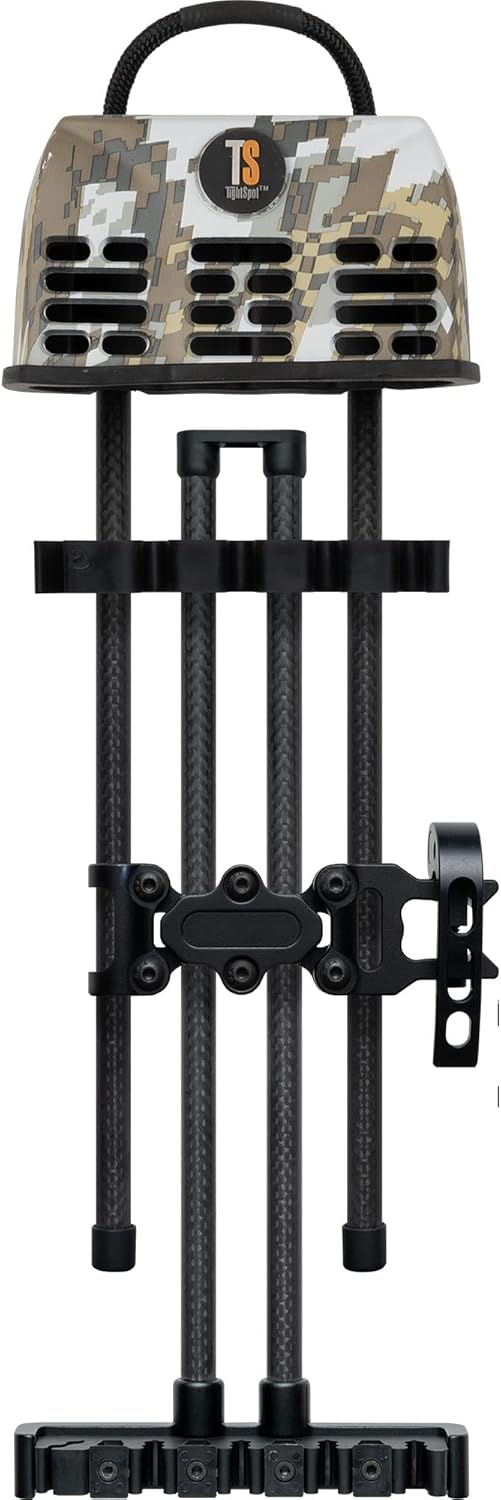 Tightspot Hunting Shooting Archery Shift Lock 5 Arrow Right/Left Hand 1-Piece Fully Adjustable Bow Quiver