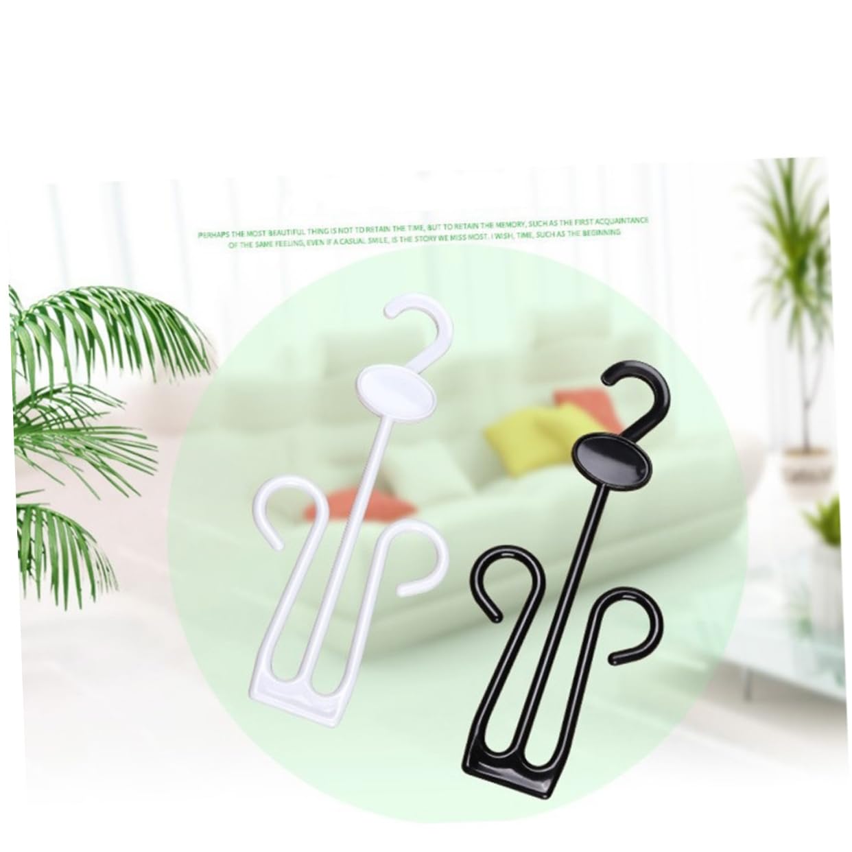 Garneck Pack of 15 Plastic Shoe Display Hangers - Versatile Shoe Drying Rack Hooks for Retail - Home Shop and Supermarket Perfect for Organizing and Showcasing Shoes
