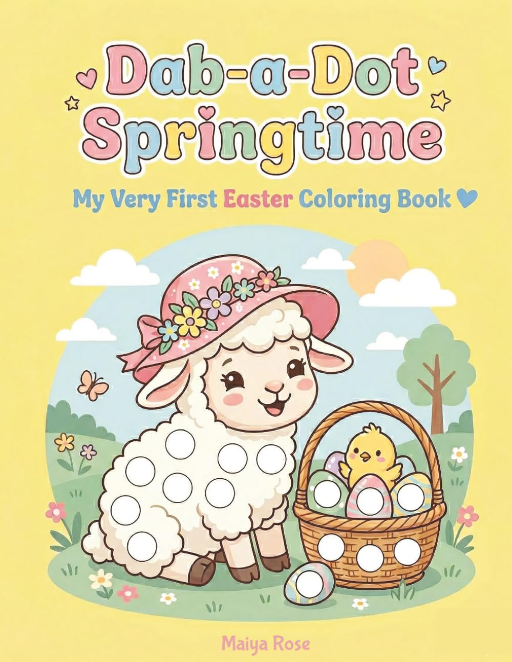 Dab-a-Dot Springtime: My Very First Easter Coloring Book
