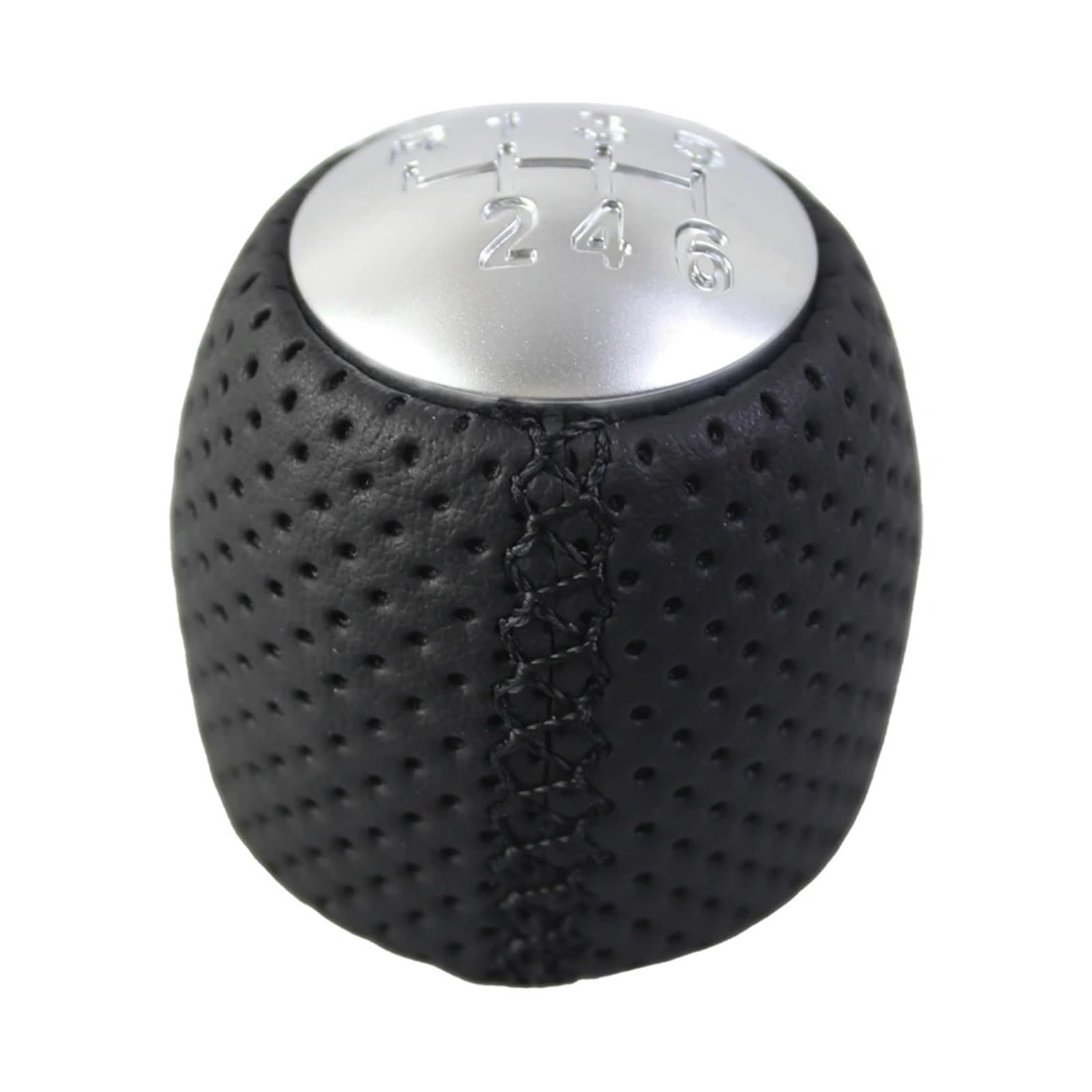 EHWLFVX Car Gear Shift for ALFA for Romeo 159 2005-2011 for Brera 2006-2011 for Spider Car Gear Shift Knob 6 Speed OEM 55344557(6 Speed Black)
