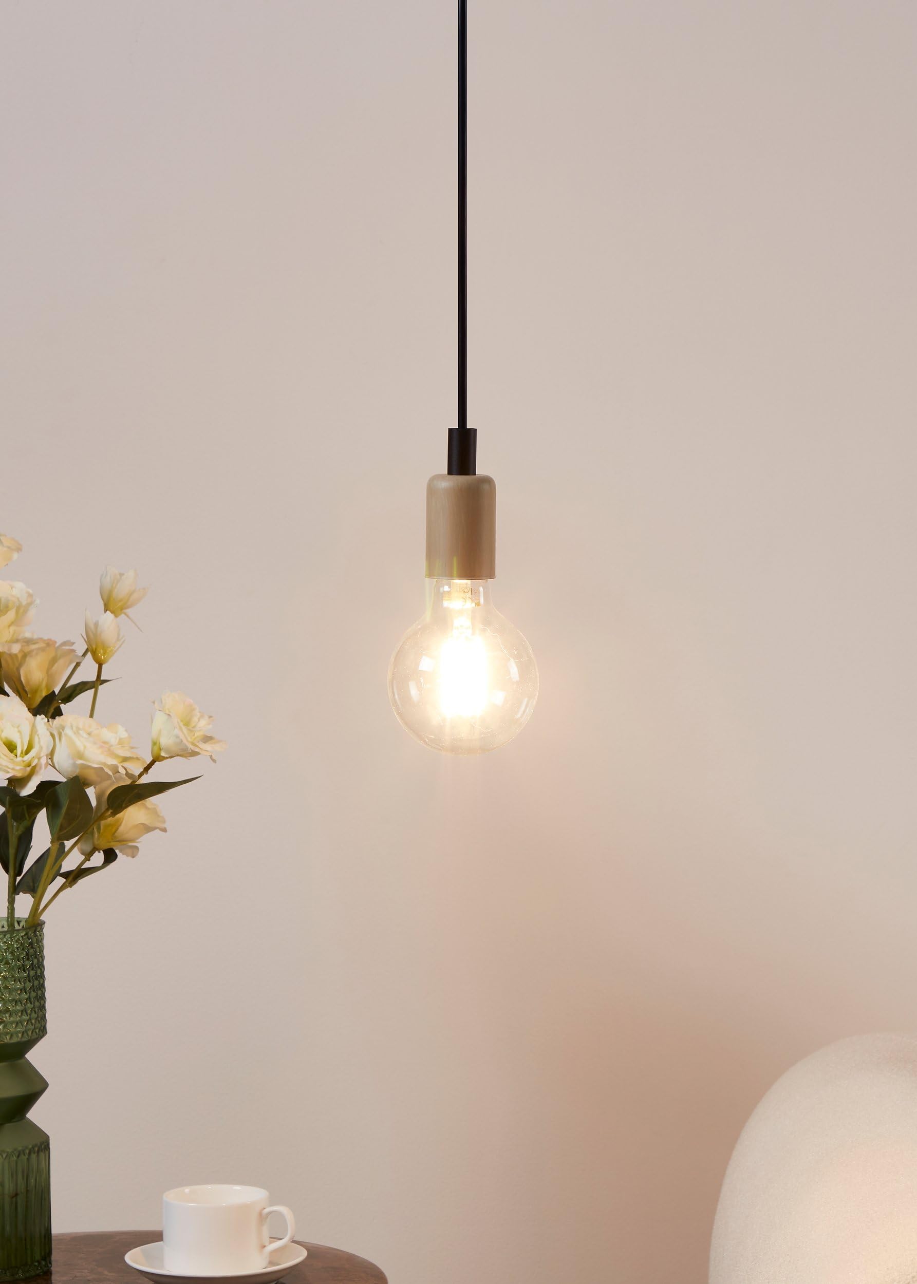 Eglo E27 LED dimmerabile, lampadina classica a globo, illuminazione (Confezione da 3)
