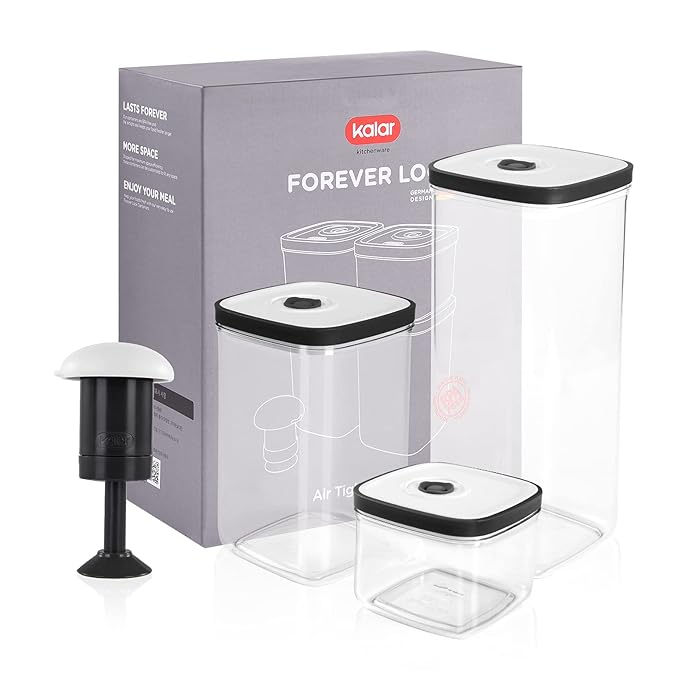 Buy KALAR Food Saver Containers for Vacuum Seal, Vacuum Container