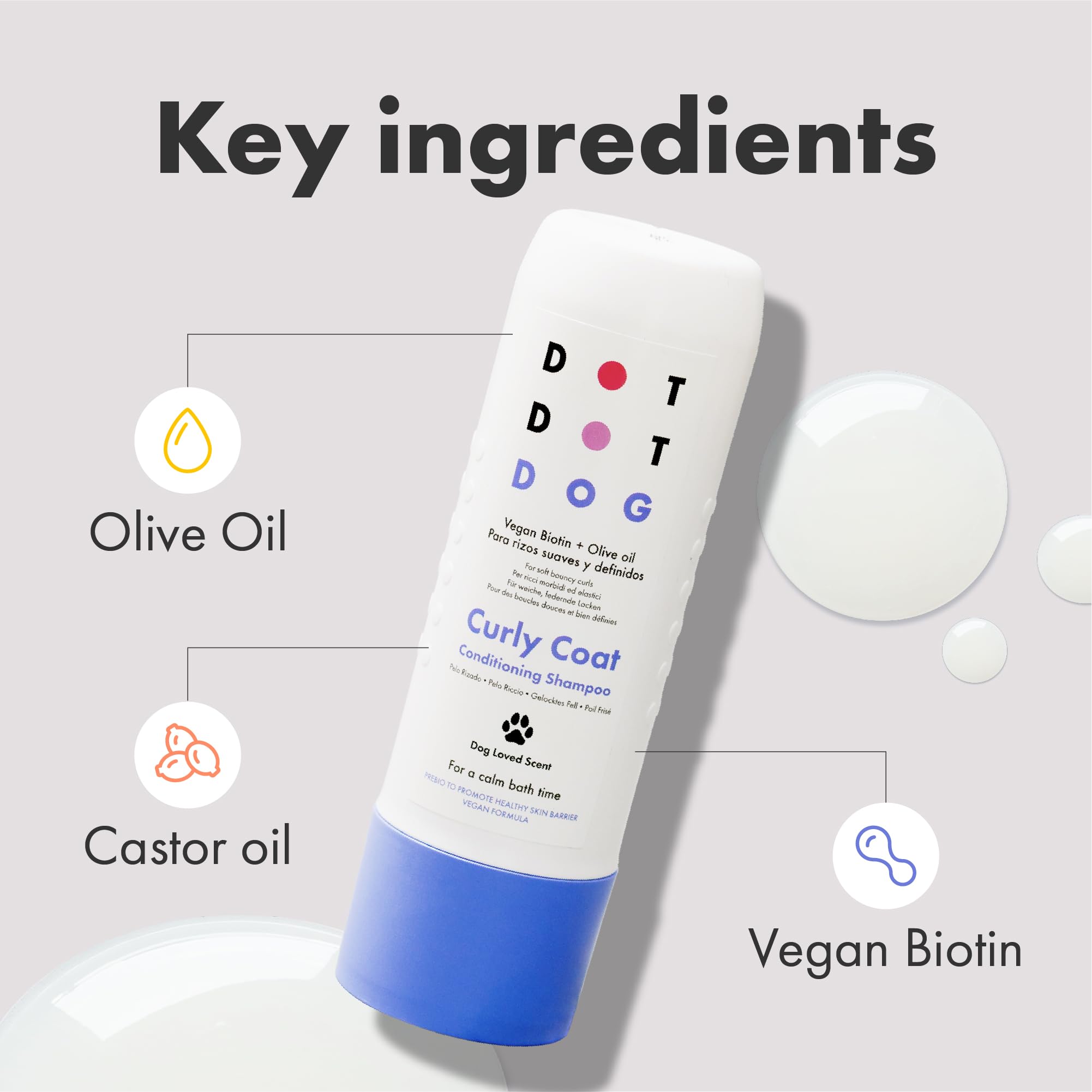 Dog Shampoo and Conditioner for Curly Coats, Defines Curls, Gentle, Hypoallergenic & Vegan - Image 2