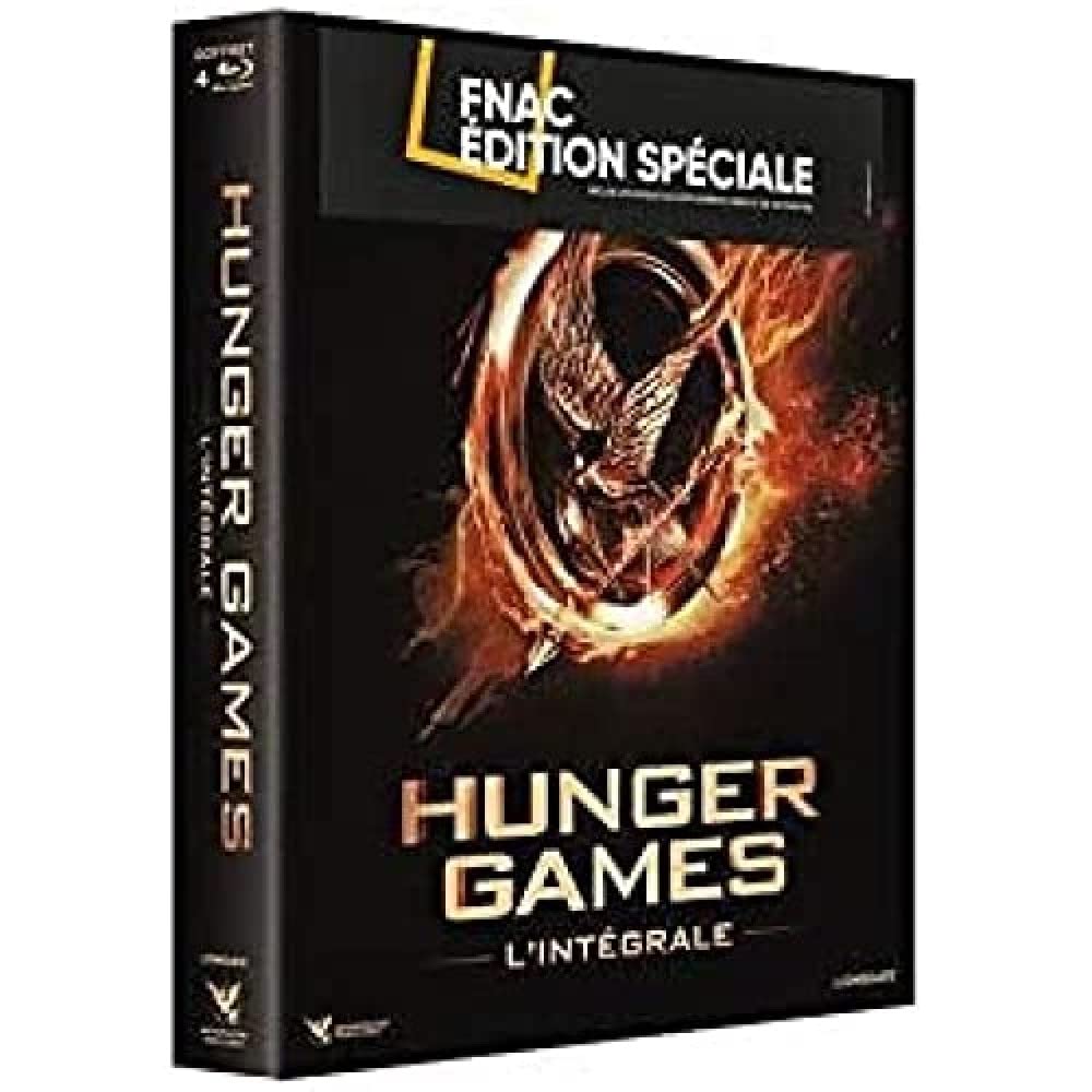 Coffret 4 Blu Ray Hunger Games L'intégrale Edition Spéciale (Inclus