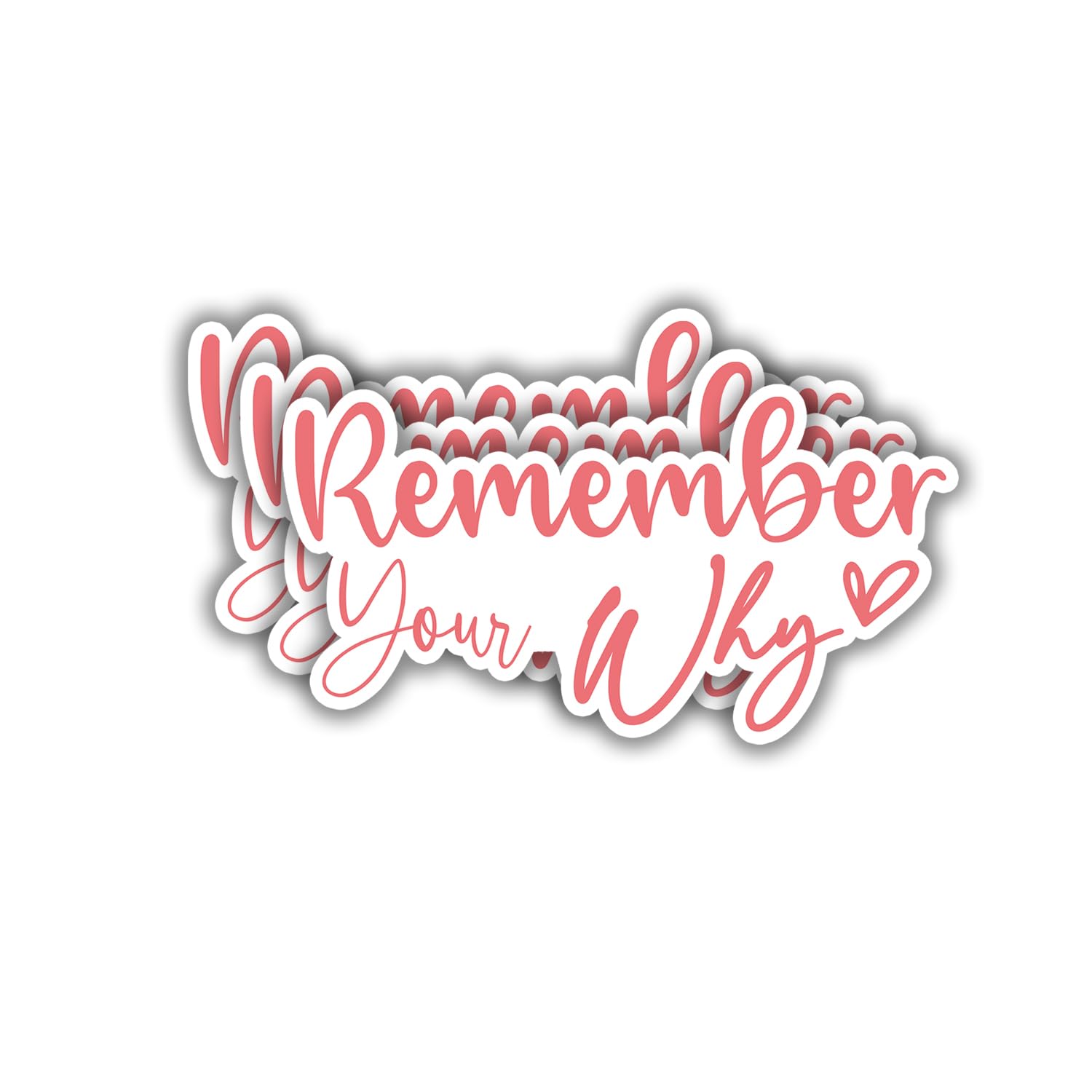 (3 pcs) Remember Your Why Sticker for Tumbler Funny Sarcastic Motivational Phrase Inspirational Quote Vinyl Decal for Kindle Laptop Water Bottle Phone
