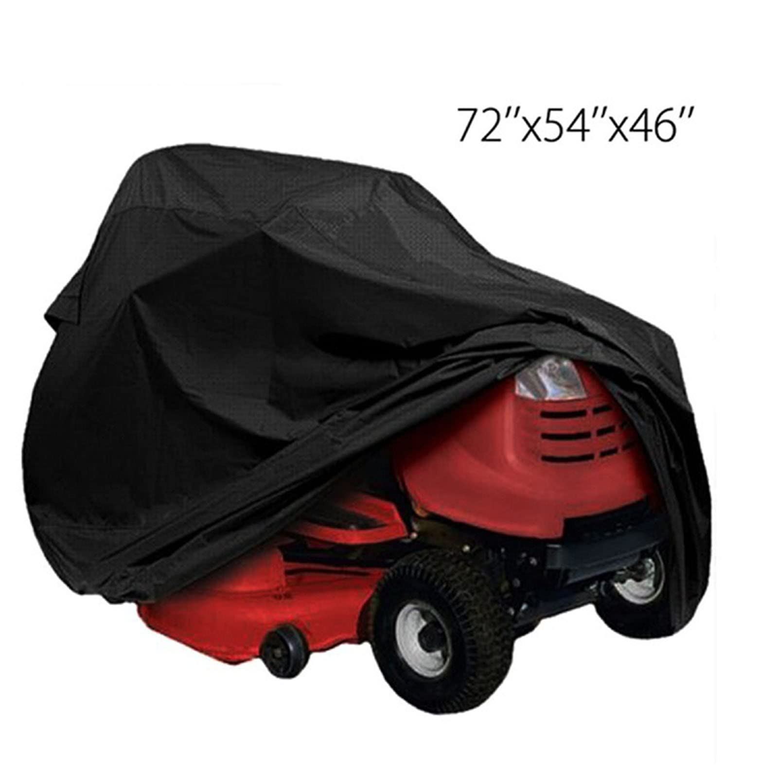 Funda impermeable para cortacésped para quitanieves para bolsa de almacenamiento con cordón, protector de muebles