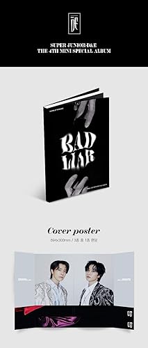 Miniatura 2 de Super Junior D&E - Bad LIAR (álbum especial) álbum+póster plegado+juego de tarjetas de fotos extra