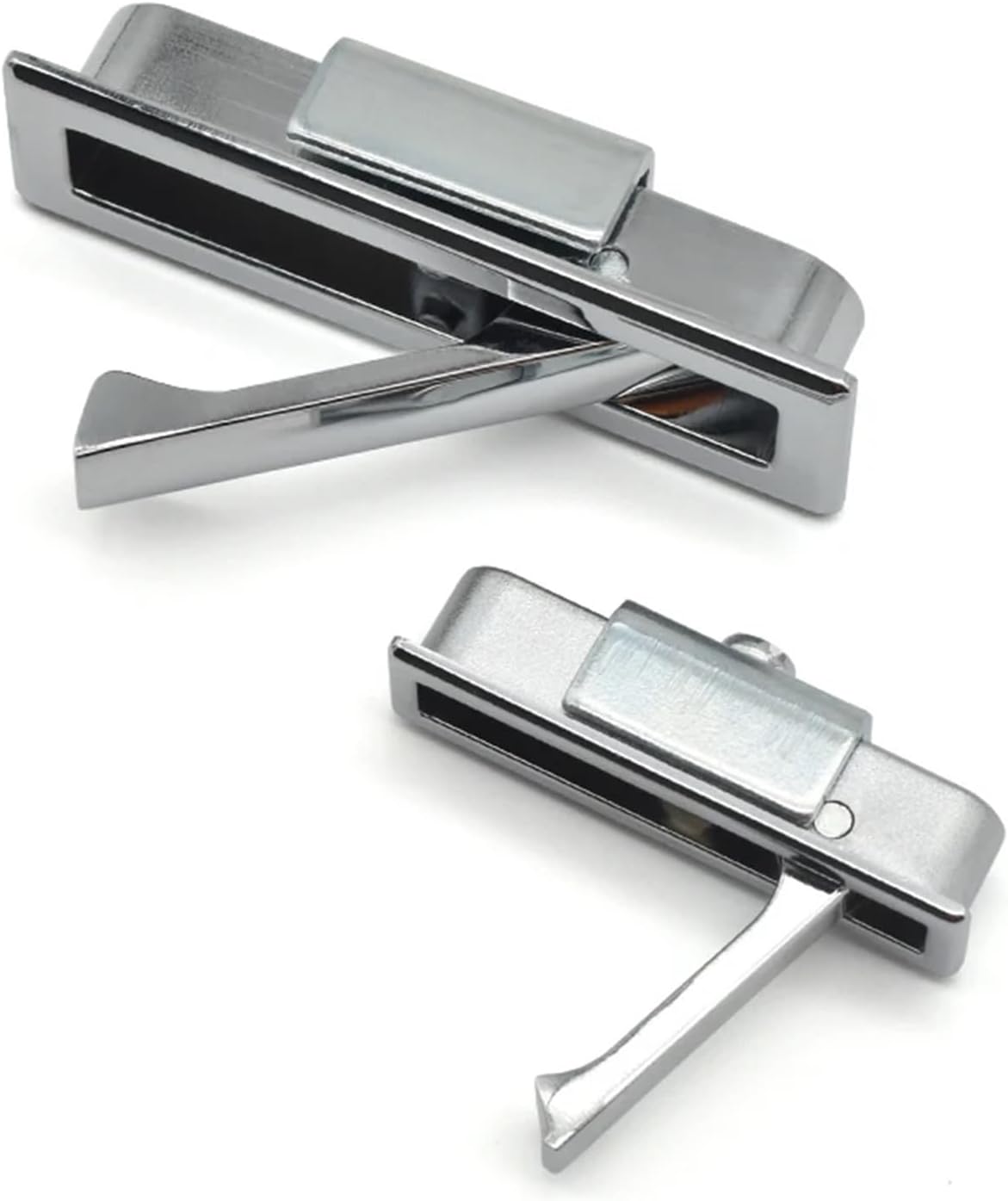 Handle Hidden Secret Handle Flip Hook Drawer Cabinet Cabinet Simple Wardrobe Embedded Handle 1Pcs(Trumpet)