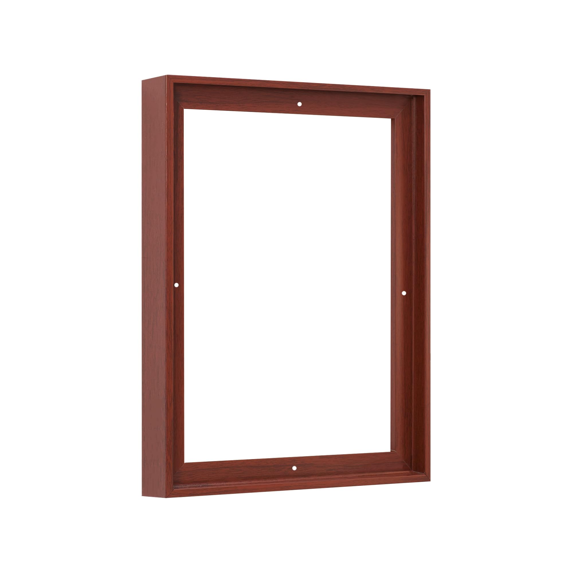 Pixy Canvas Floater Frame 9x27 for 1-1/2 (1.5) inch Deep Canvas Paintings/Canvas Prints/Wood Canvas Panels/Wall Art/Wall Decor/Home Decor/Artwork (Red Cherry, 9 x 27 inch, Portrait)