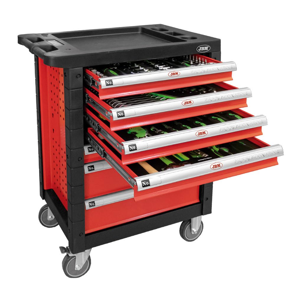 OC-PRO SERVANTE D'ATELIER 7 TIROIRS Complete avec 172 Outils