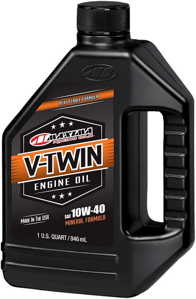 Tusk Oil Change Kit with V-Twin Mineral Oil 20w-50 Compatible with V-Star 650 Models 1998-2016