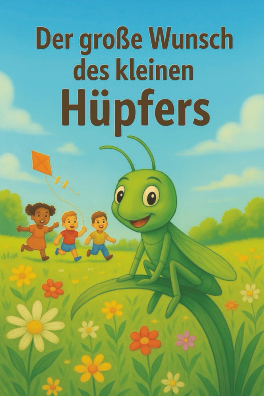 Der große Wunsch des kleinen Hüpfers: Der magische Wunsch eines kleinen Grashüpfers