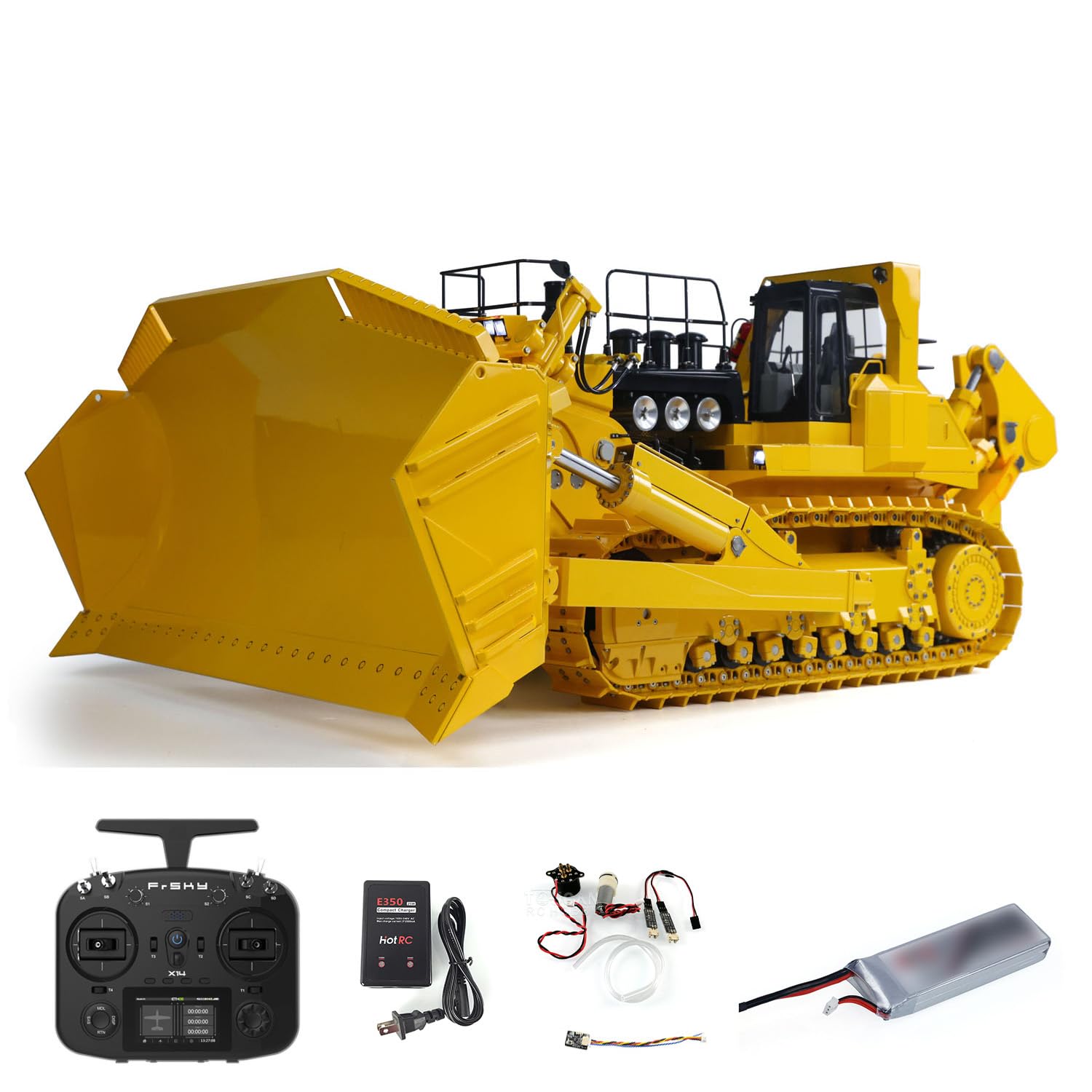 Amazon.com: TOUCAN RC HOBBY 1/14 JDM RC Hydraulic Bulldozer 575