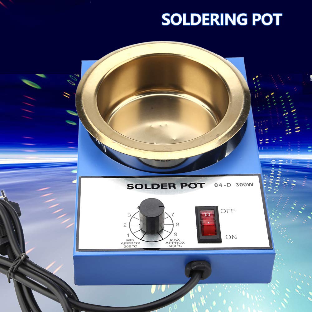 Pot à Souder, Bain à Dessouder 220V 100mm 300W Prise UE