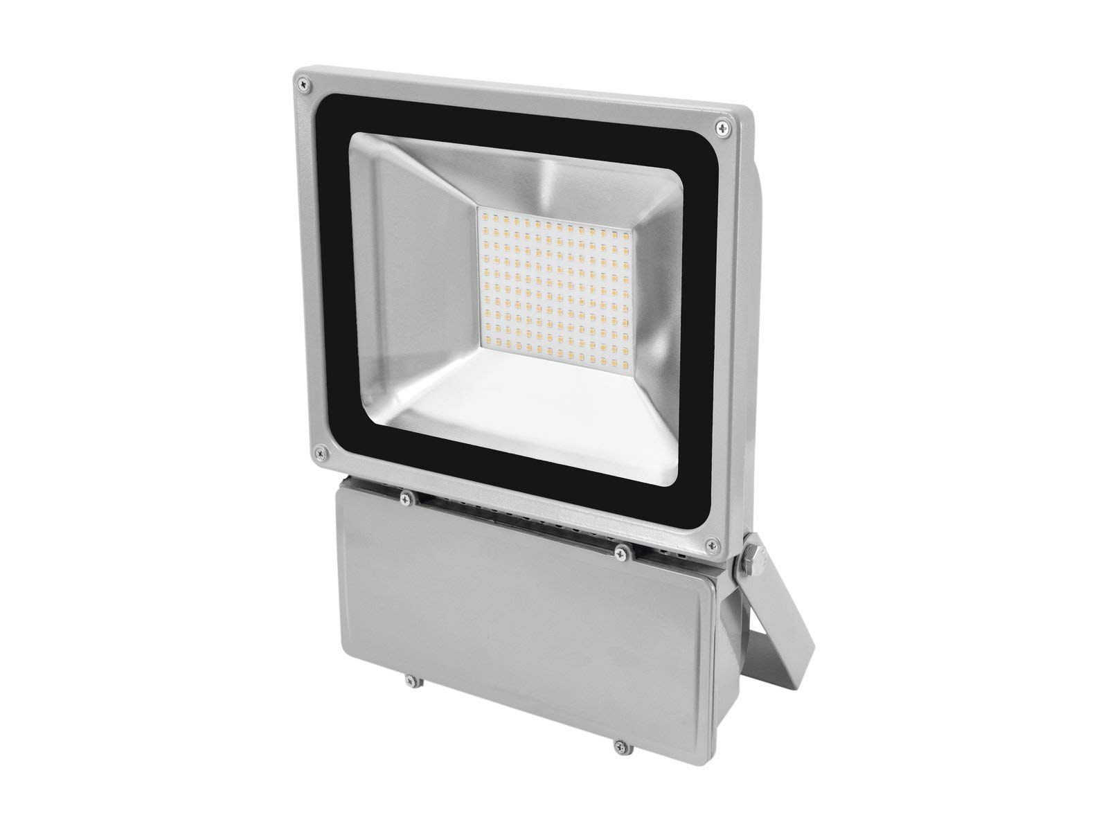 EUROLITE LED IP FL-100 6400 K | płaski reflektor zewnętrzny (IP54) z 140 diodami SMD LED (zimna biel)
