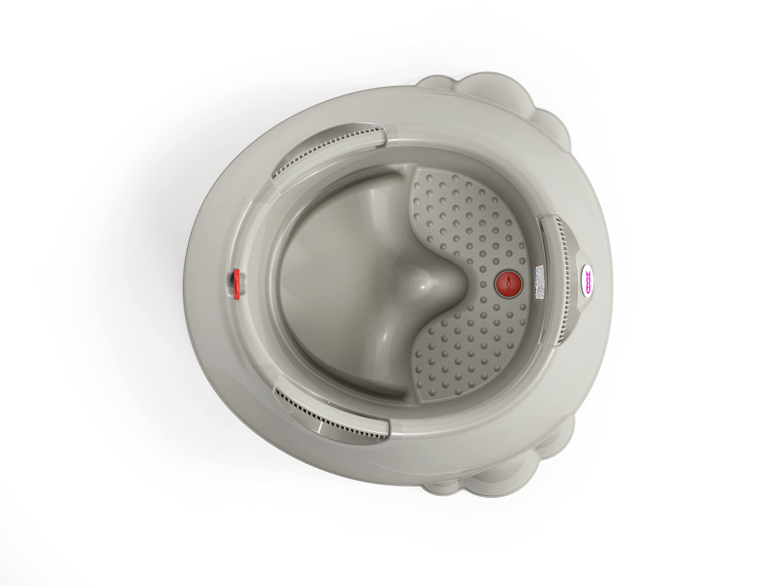 OKBABY Oplà Vaschetta Ampia e Versatile per il Bagnetto del Neonato, 12-36 Mesi (fino a 25 kg), Grigio, 157563 milliliters, 1 kilograms, 1 unità, 1