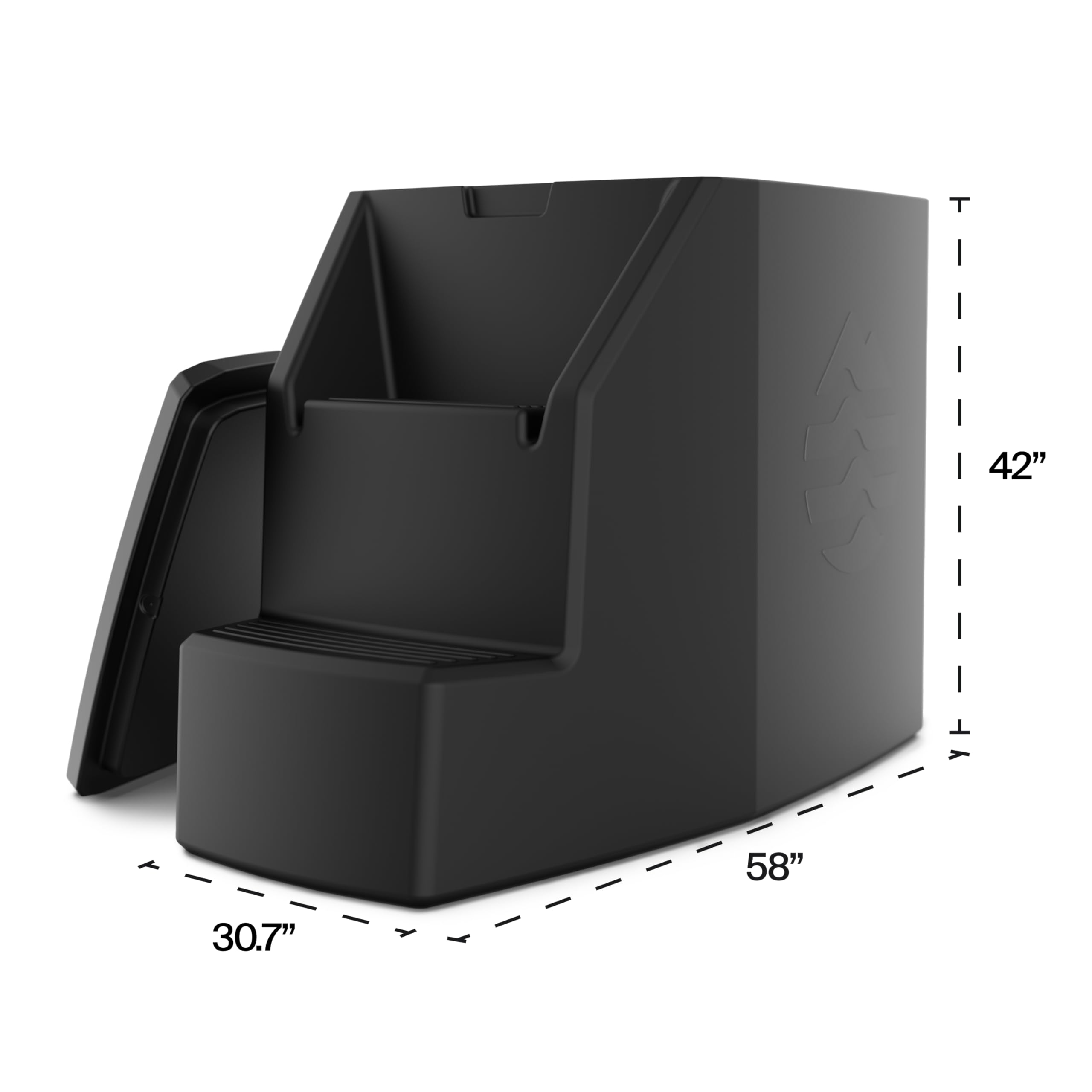 Foto de Lumizone Inflatable Cold Plunge Tub 132 Gallons Capacity Ice Bath Portable Ice Bath Tub Compatible With Water Chillers with Lid Drop Stitch PVC Double Layer Seals Oversized for Athletes (imagen 71)