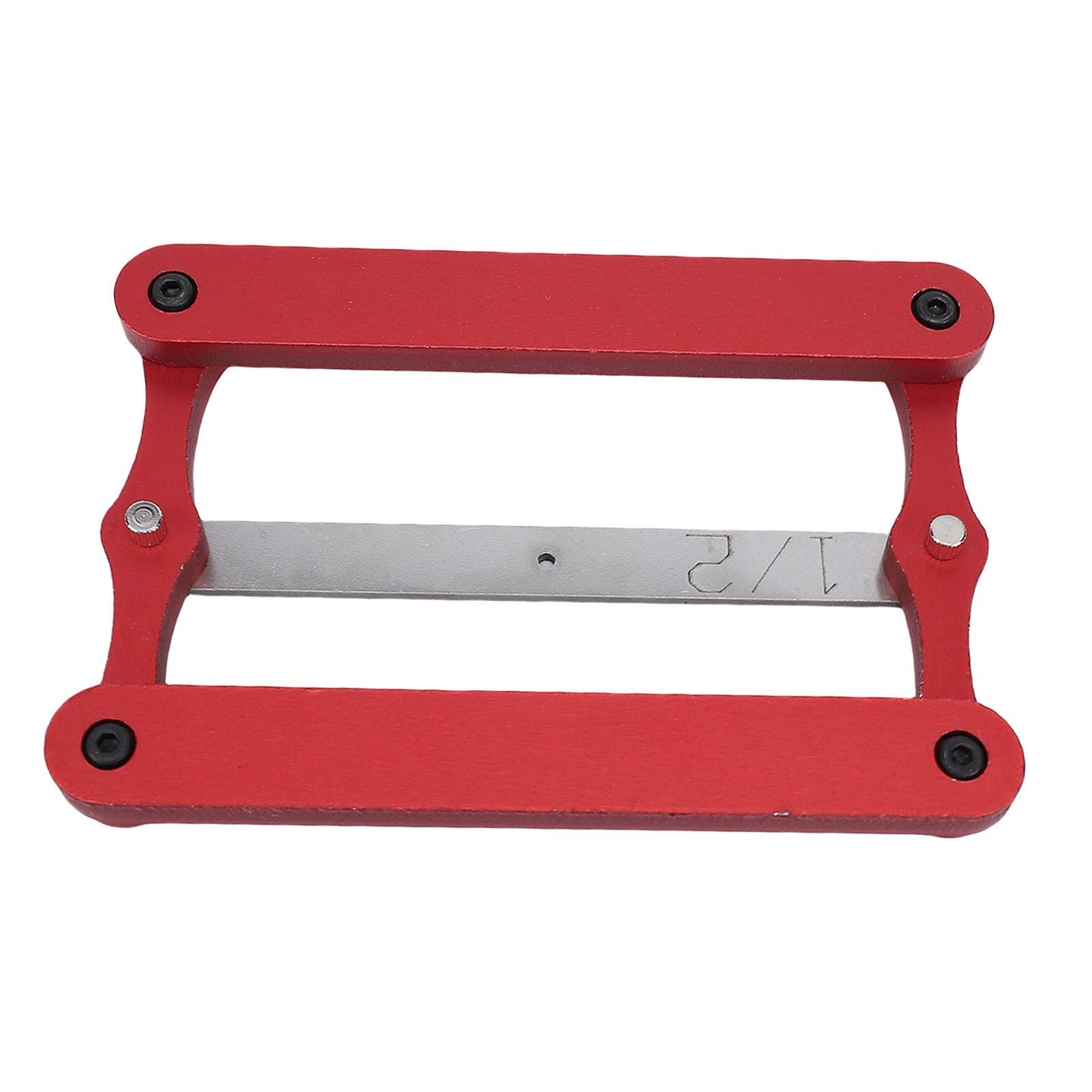 Walfront Calibro di Centraggio per Falegnameria, Strumento Autocentrante | Aste in Acciaio Inox, Dima CNC di Precisione per Fori e Linee Parallele