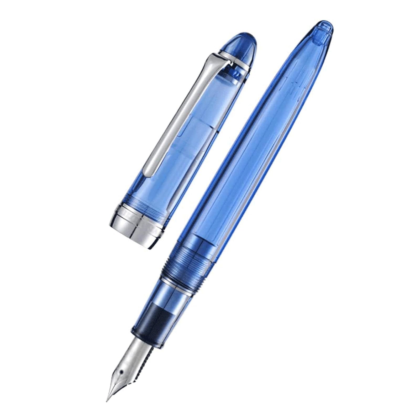 Hochwertiger Füllfederhalter mit 0,4 mm feiner Feder for sanftes Schreiben, Kalligrafie und luxuriöse Signatur – ideal for Damen und Herren.(Purple)