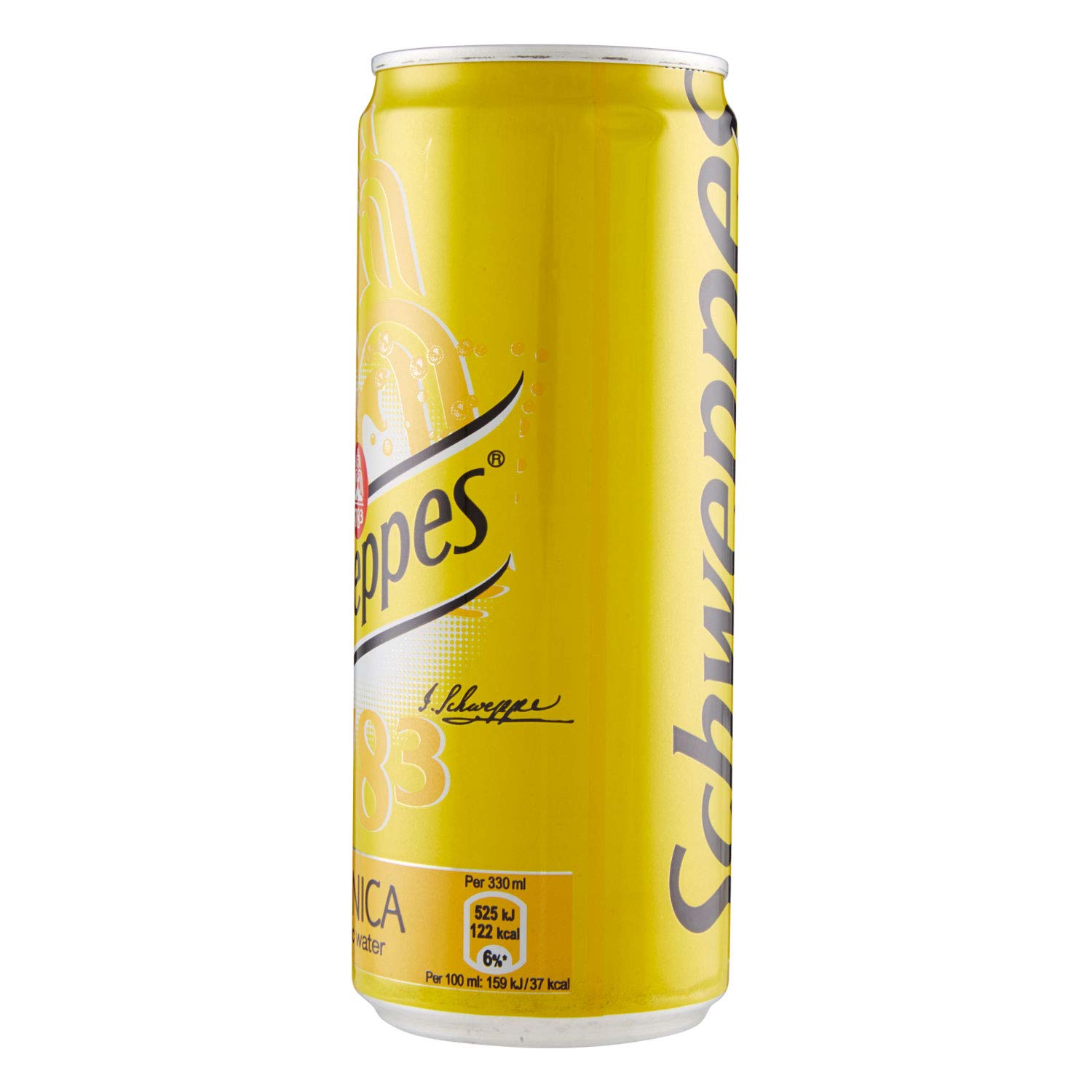 24x Schweppes Tonic Water 33 cl Dose+ Italian Gourmet Polpa 400g