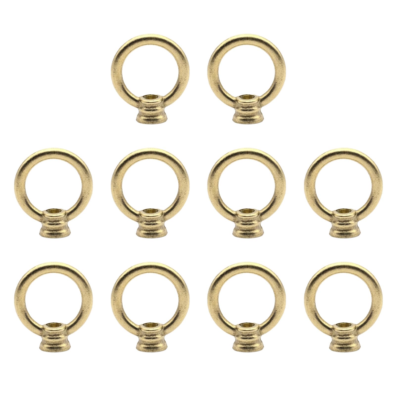 ViaGasaFamido 10 Sztuk Mosiężnych Nakrętek Ocznych (10 sztuk 55x63mm)