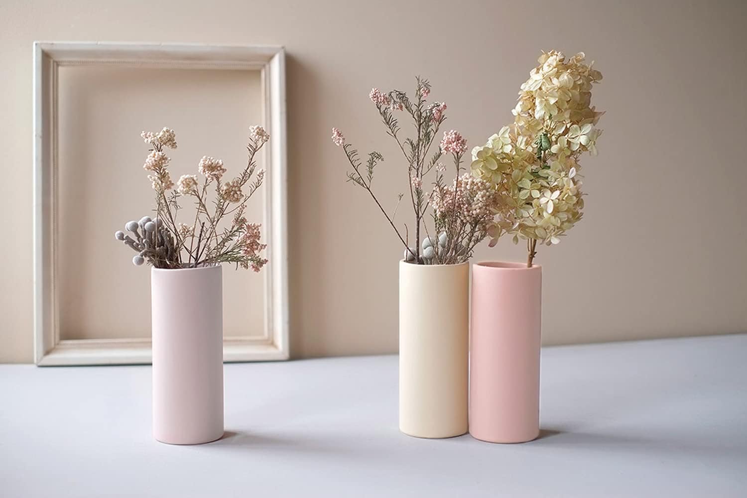 NINDEL 4699-C-PK Pastel Color Vase Small Pink