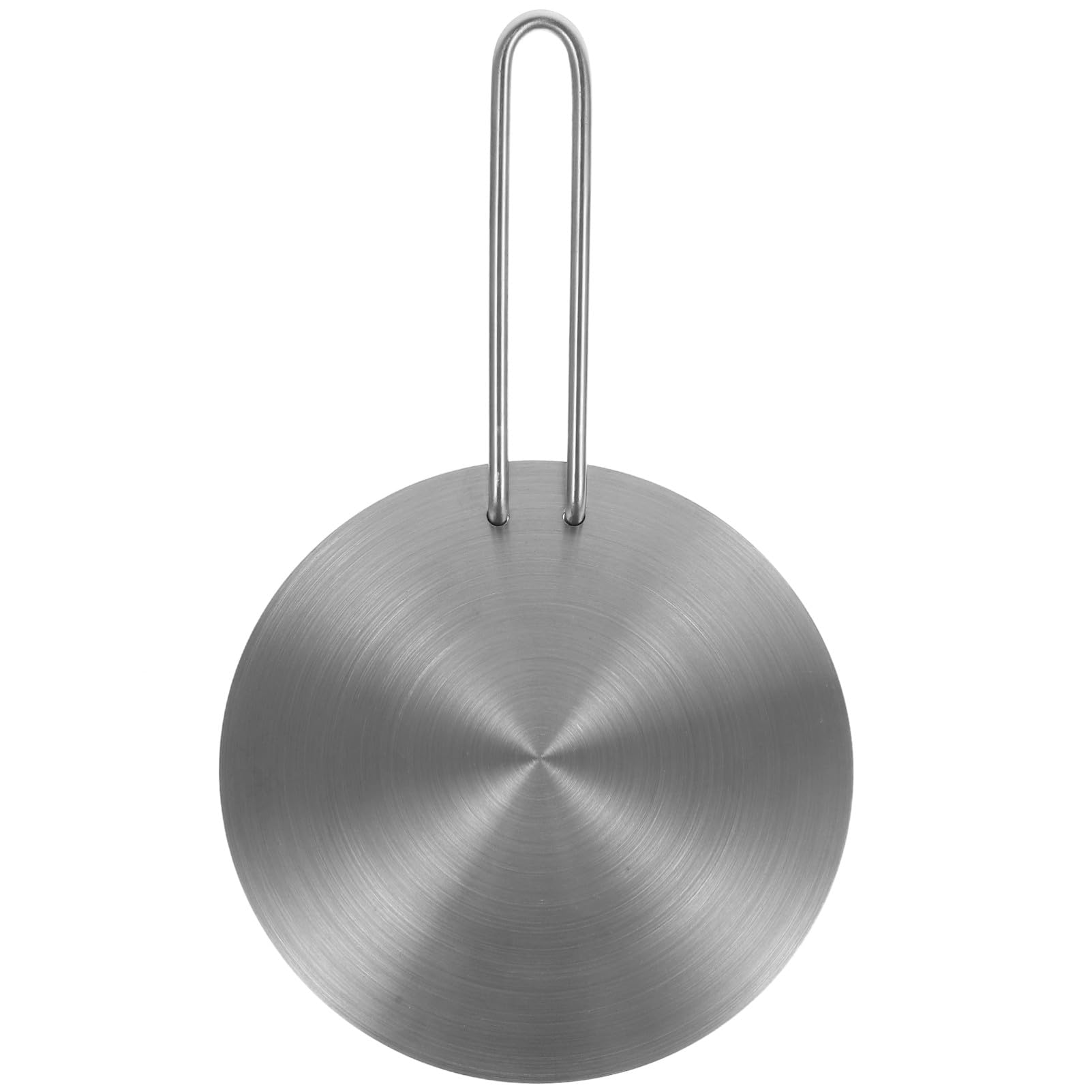 Housoutil Difusor de Calor para Placa de Inducción de Cocina, Adaptador Multifuncional de Acero Inoxidable de 18 CM Mango Extraíble, Adecuado para Sartenes y Cafeteras en Cocinas Eléctricas
