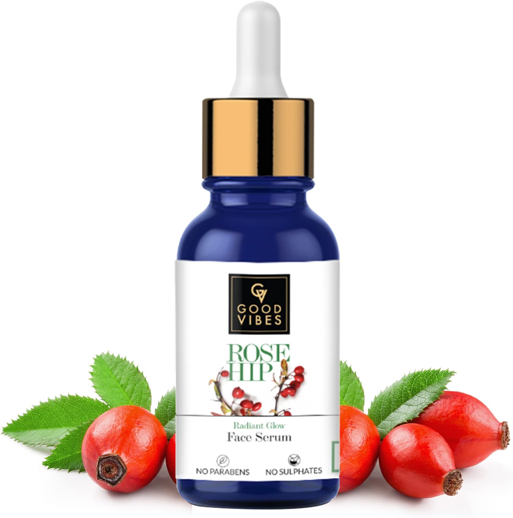 Good Vibes Rose Hip Radiant Glow Face Serum, 10 Ml