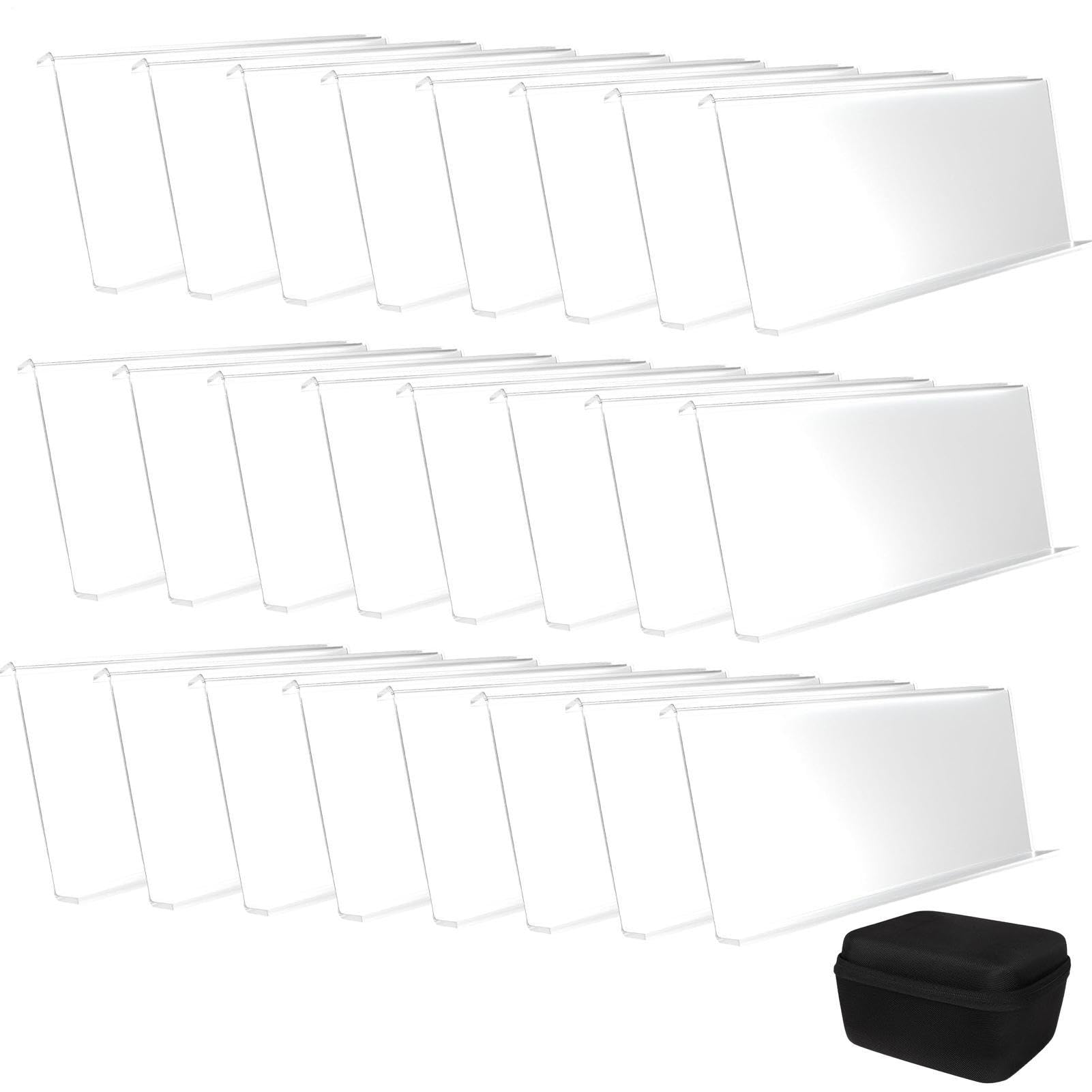 Supports à Cartes 24 Pièces de Chevalets pour Collection avec Sac de