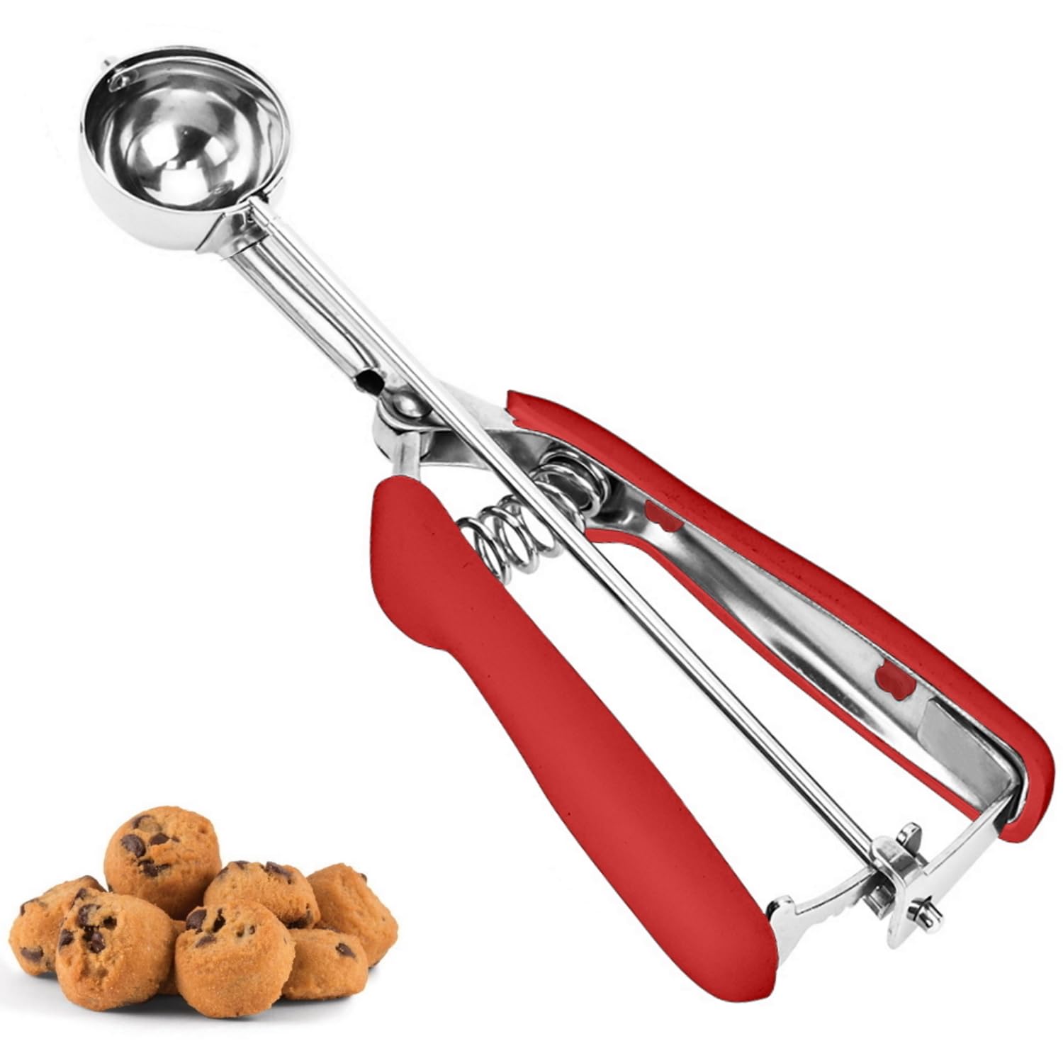 Cuchara pequeña para galletas, 2.5 cucharaditas/12.5 ml/0.5 onzas, cucharas