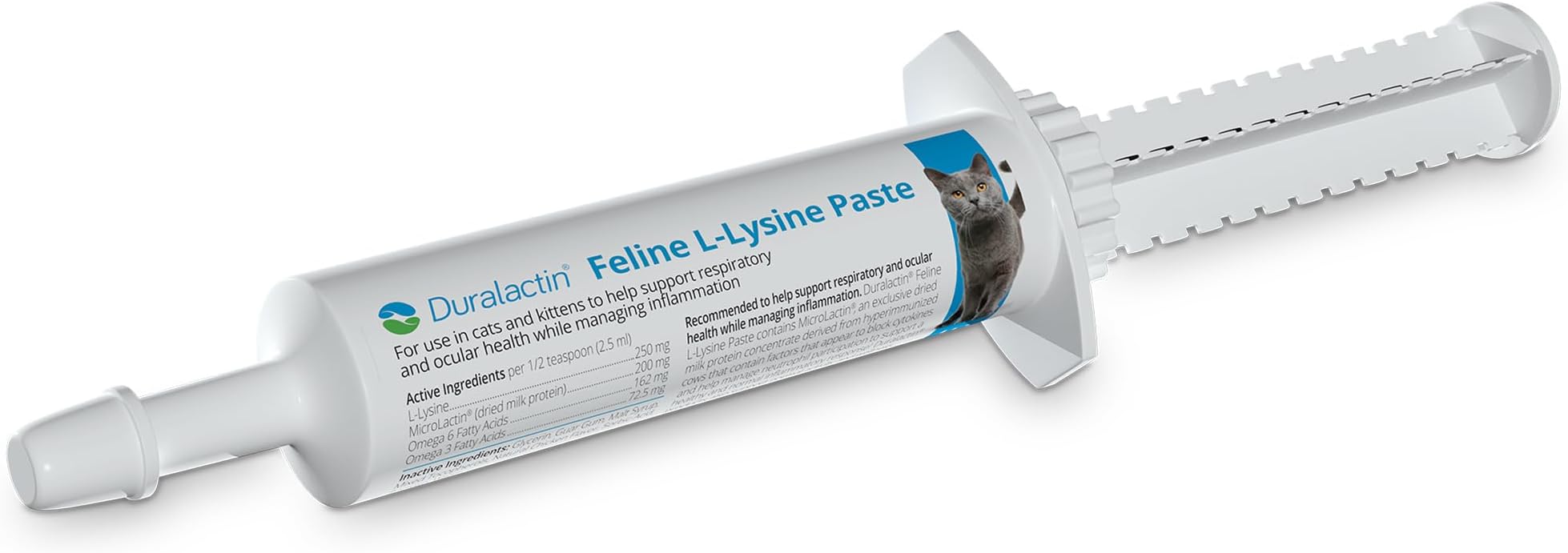 PRN Pharmacal Duralactin Feline L-Lysine Paste for Cats, 1 fl oz