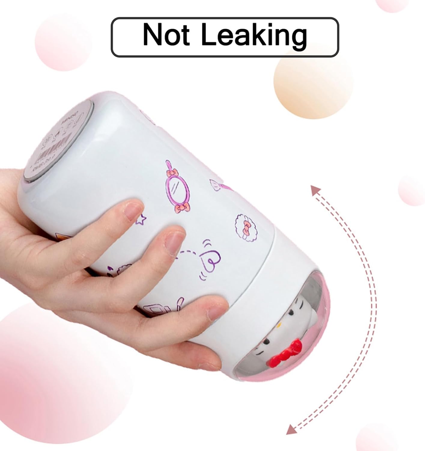 Anime Water Bottle Cute Water Bottle Stainless Steel Vacuum Insulated Coffee Mug Coffee Travel Mug for Hot Drinks - Image 8