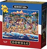 Dowdle Jigsaw Puzzle - Surfin' USA - 500 Piece