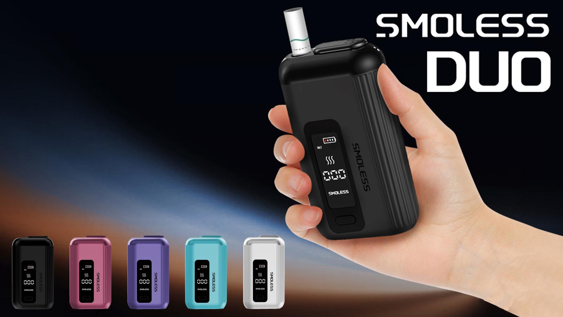 Amazon.co.jp: 【イルマ不要！1台で2回吸える】SMOLESS DUO IQOS ILUMA