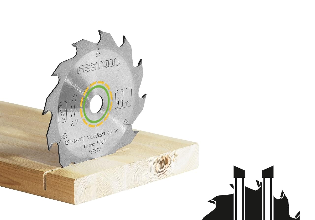 Festool 768129 160mm X 20mm 18T Wood Saw Blade from B&Q