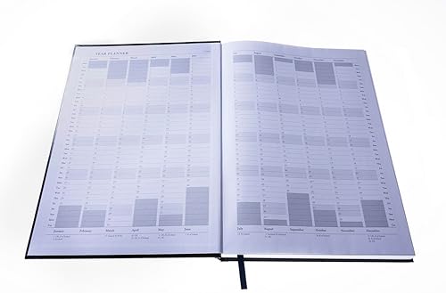 Miniatura 5 de Collins Essential Agenda diaria 2024, papel reciclado, calendario diario 2024 página al día, diario y planificador 2024, planificador de negocios,