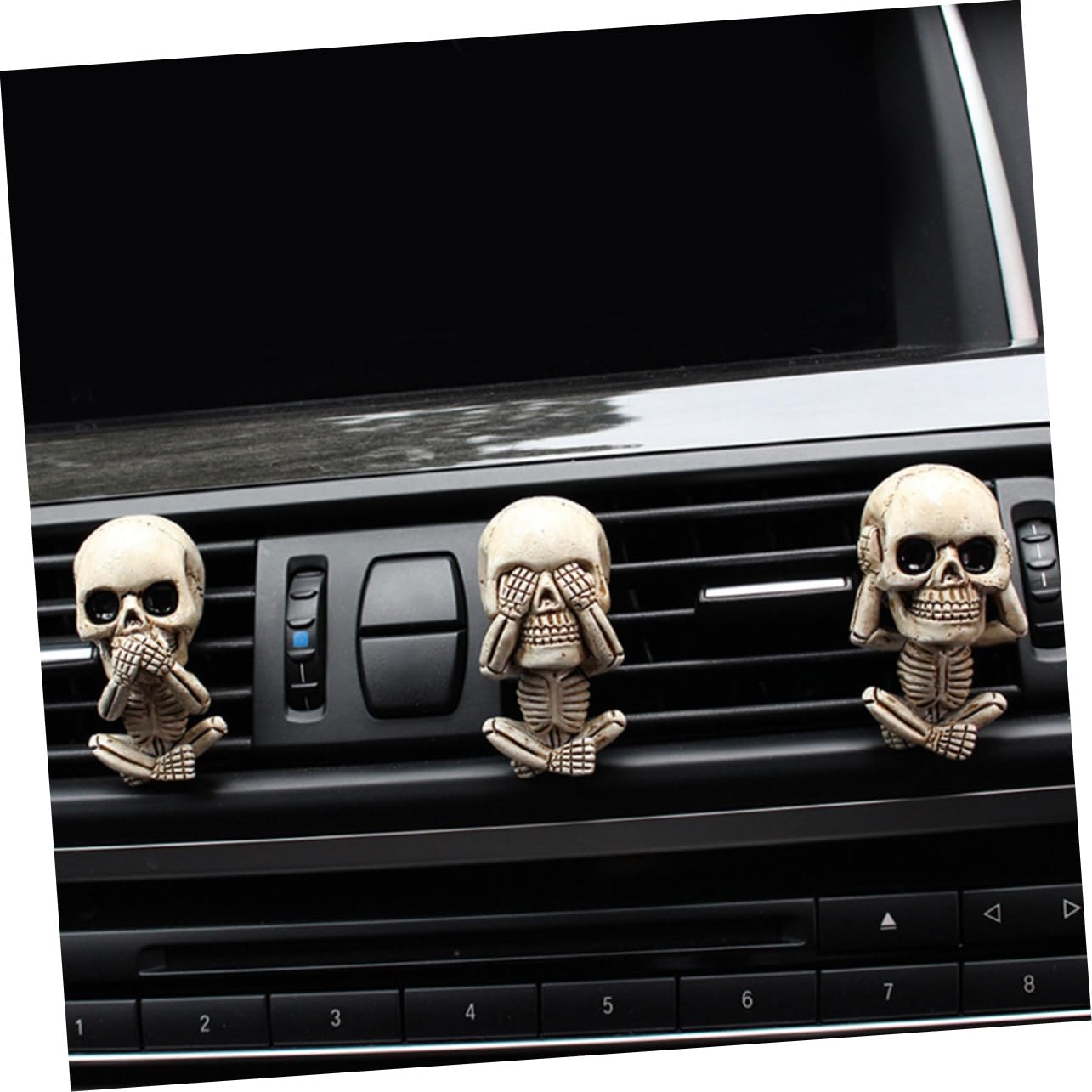 Diffusori A Forma Di Teschio Clip Per Profumo Clip Decorativa Per Auto Accessori Per Bocchette Dellauto